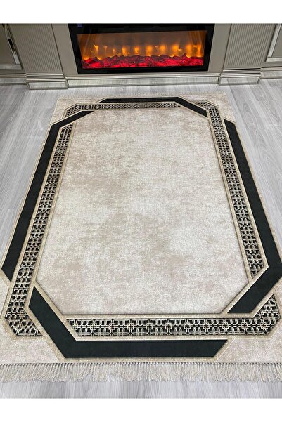ALLGELSİN Yıkanabilir Kaymaz Taban Salon ve Oturma odası Halısı 4m² Dört ve 6...