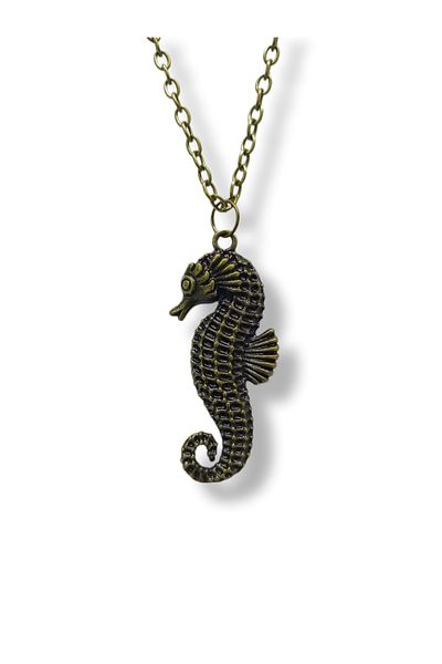 whocares Sea Horse Symbol Unisex Necklace - Chained and High Quality