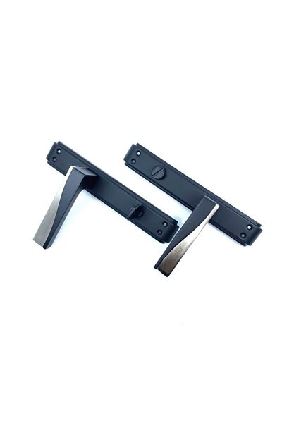Sofuoğlu Derya / Anka Mirrored Matte Black / Inox Door Handle (right - Wc)