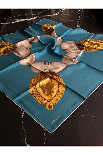 Silk Home Mor Twill İpek Eşarp