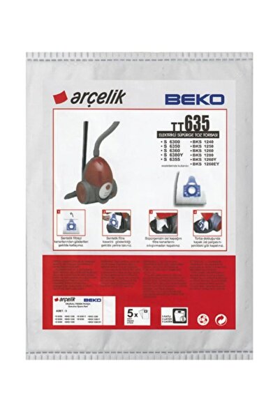 Arçelik Beko Original TT/635 - 5 saci de praf