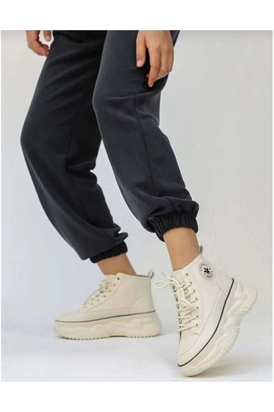 GAMELU Μπεζ Ginza Sneaker - Στυλά παπούτσια
