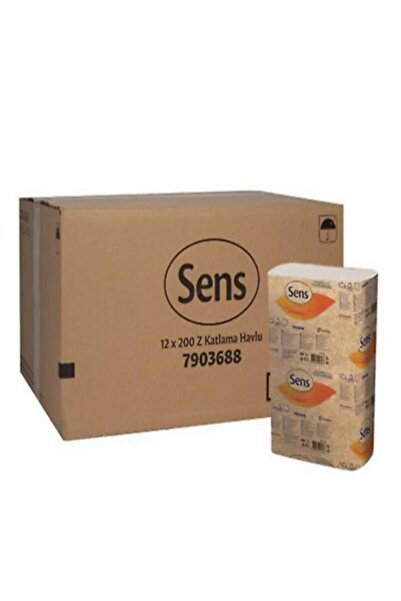 Sens Eczacıbaşı Z Katlamalı Havlu Kağıt 12 X 200'lü 2 Koli
