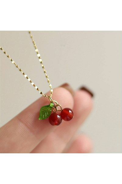 Medite Cherry Necklace