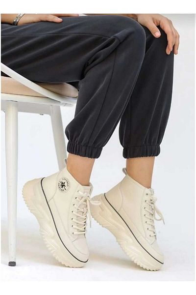 GAMELU Μπεζ Ginza Sneaker - Στυλά παπούτσια