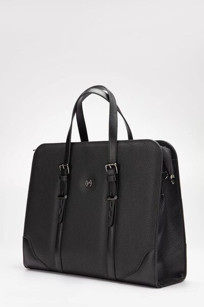 deridense Women's Briefcase Laptop Bag Black