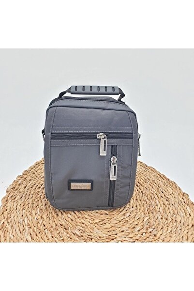 SEVENTEEN 3460 Multi-Compartment Men's Hand and Shoulder Strap Bag Black