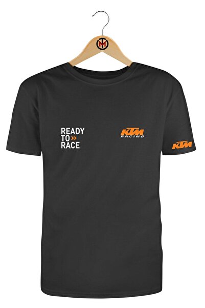 Motosiklet T-shirt Ktm Ready To Race Unisex Tişört