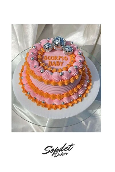 SopdetDekor Disko Topu Pasta Süsü - 3-4-5 Cm Set