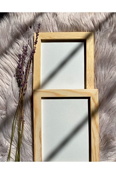 Hiruko Tasarım Atölyesi Ahşap Çerçeve Iç Ölçü 15x21 Cm A5 Premium 2'li Siyah ...
