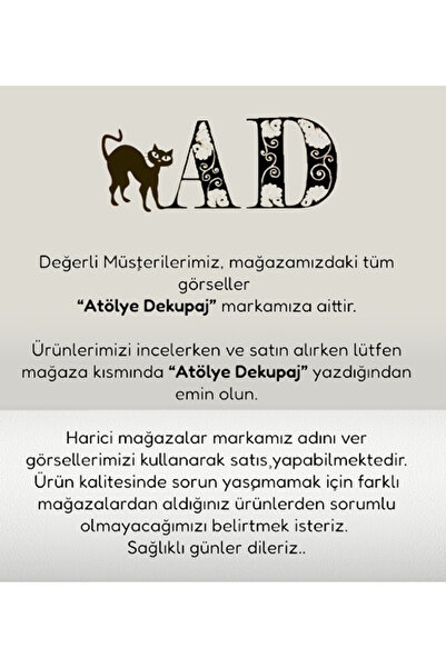 Atölye Dekupaj Buda Bebek Set