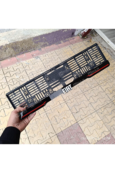 Nar Promosyon FIAT - FIAT EGEA Logolu Tüm Araçlarla Uyumlu Pleksi Plakalık 2 ...