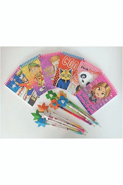 gizemlikırtasiye Голограмний блокнот Spiralli A6