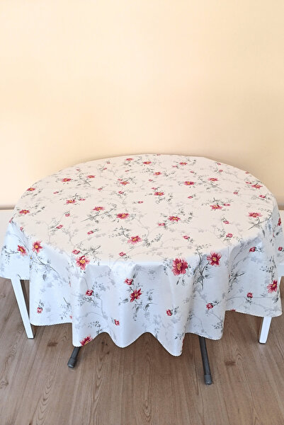 ELEGANCEV ALTI ASTARLI YUVARLAK MUŞAMBA MASA ÖRTÜSÜ -140 CM ÇAP-ELG5