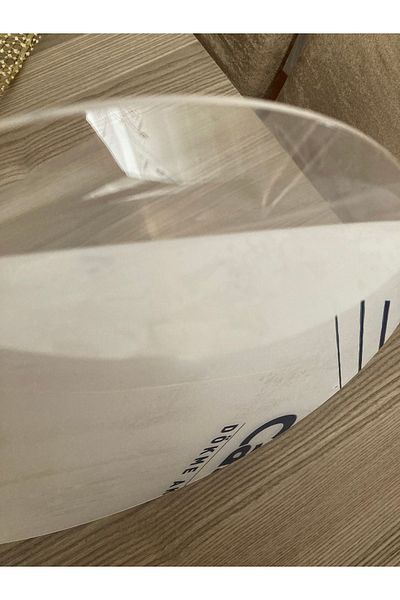 guluslazerkesim ΔΙΑΦΑΝΗ ΣΤΟΛΙΔΙ ΠΟΡΤΑΣ ΜΕ ΤΡΥΠΗ ΠΛΕΞΙΓΛΟΥΡΑ ΓΙΑ ΔΙΑΦΑΝΗ ΣΤΟΛΙΔΙ ΠΟΡΤΑΣ 30 CM