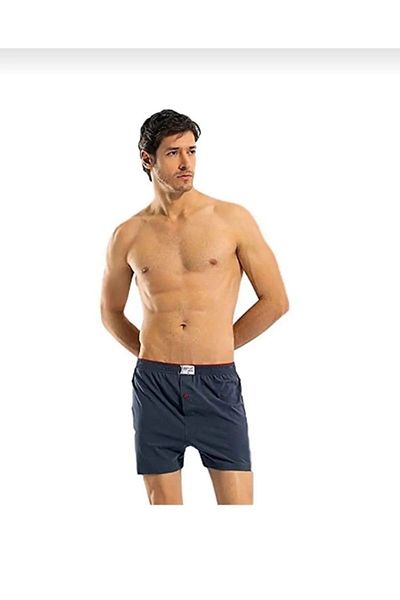 anıt iç giyim Πετσέτες Plus Size 5 Boxers με κουμπιά μέσης - 100% βαμβάκι