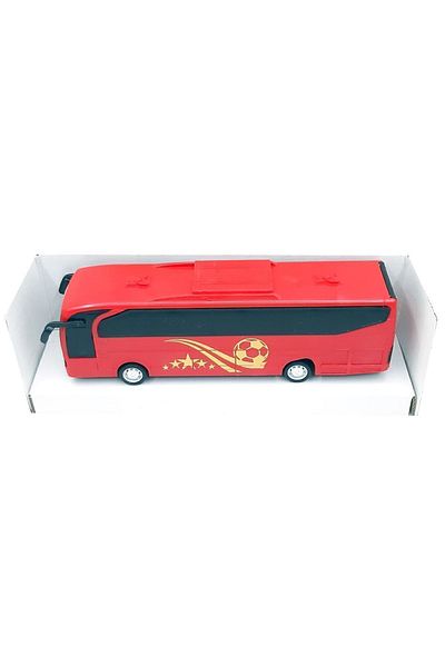 CanEm Boxed Friction Red Fan Bus 23 cm Cnm38