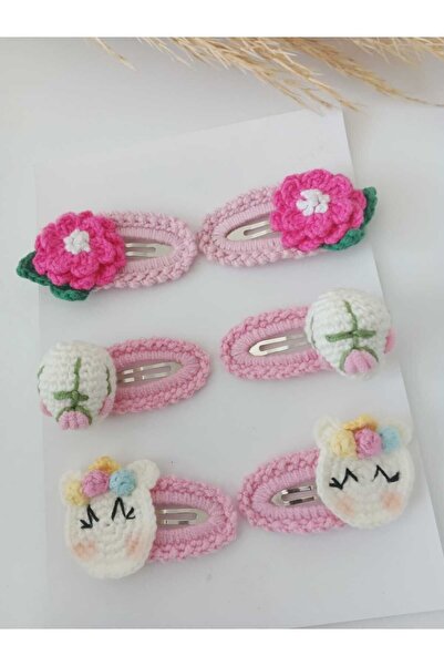 Kadın Girişimciler Atölyesi Snap Buckle Pink Elegance Pink Σετ 6 κουμπωτών αγ...