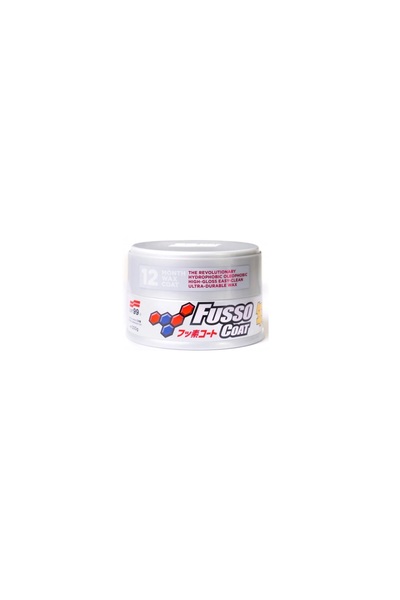 soft99 Fusso Coat 12 Aylık Wax Açık Renk Avrupa Versiyon 200gr.