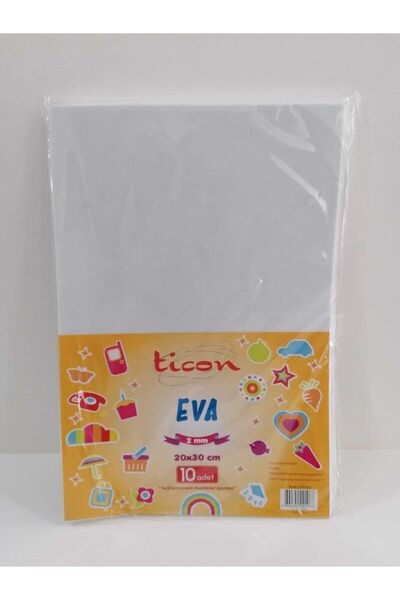 Ticon Eva Klasik (20*30 cm) 10'lu Beyaz