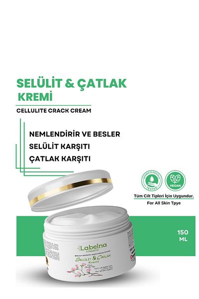 Labelna Cosmetic Cellulite & Stretch Mark Cream 150 ml