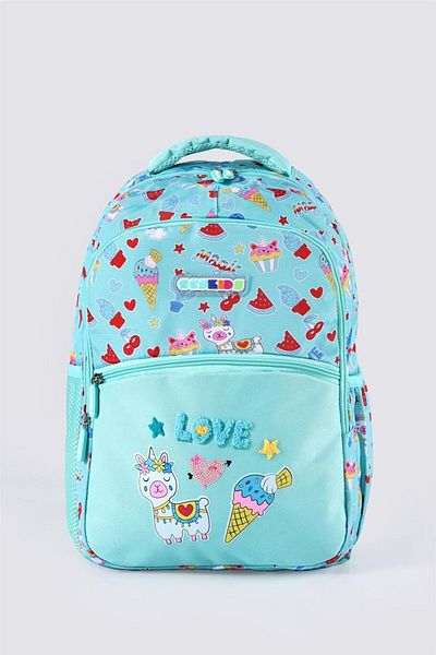 ÇÇS Unicorn Patterned Kids Children's School Bag