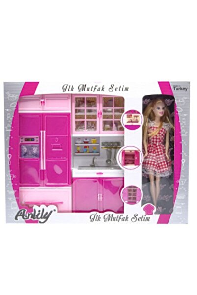CNK Oyuncak Anlily Ilk Mutfak Seti Bebekli