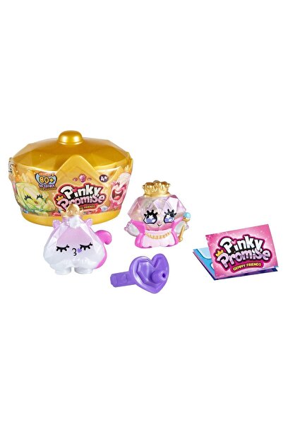 Başel Toys مجموعة تاج مفاجأة بينكي بروميس، الموسم الأول، قطعتان (شخصيتان، خات...