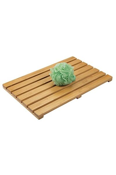 Madam curie Iskandinav Tarzı Ahşap Banyo Paspası ®