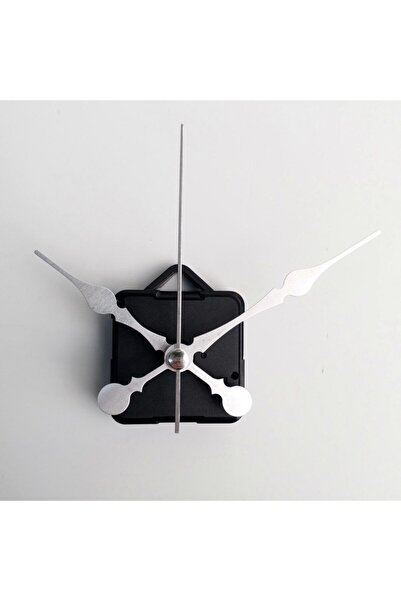 Otantik Duvar Saati Mekanizması Akrep Yelkovan Saniye Motor Sessiz Akar Saniy...
