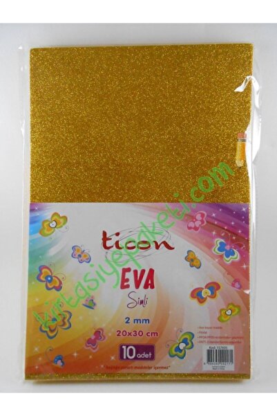 Ticon Sarı Simli Eva 10'lu Paket