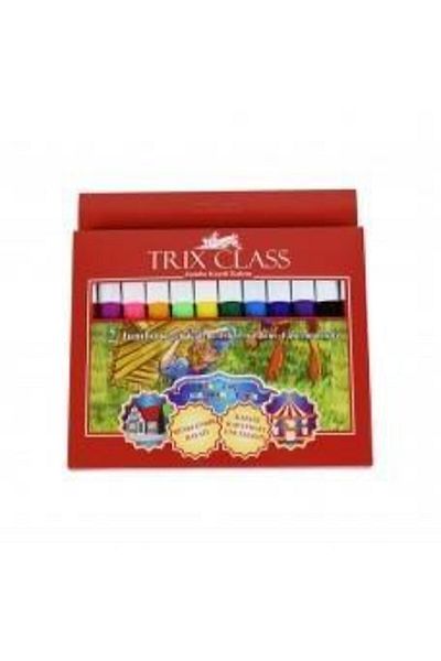 TRİX Trix 12-Piece Jumbo Felt Pen * T-845