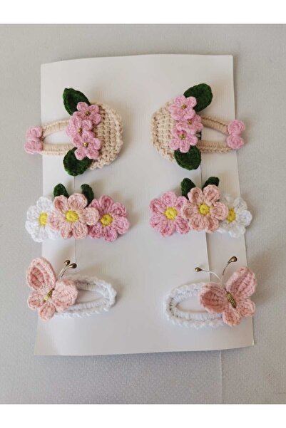 Kadın Girişimciler Atölyesi Тріпл-кліпси «Ненаситний рожевий» 6 шт.