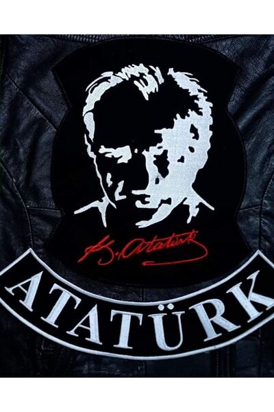 Özden Nakış Atatürk Yelek Sırt Patch