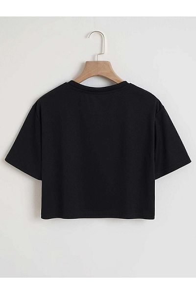 DAXİS Sportwear Company Tricou crop imprimat
