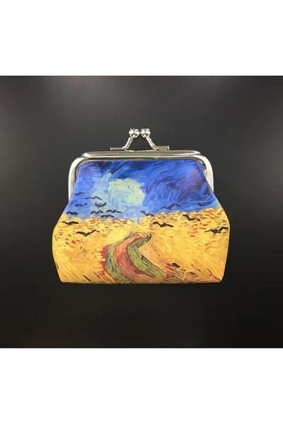Purple Adv Van Gogh Museum Coin Purse