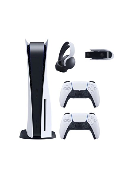Sony Playstation 5 (İTHALATÇI GARANTİLİ) 2. Kol Ps5 Pulse 3d Kulaklık Ps5 Kamera