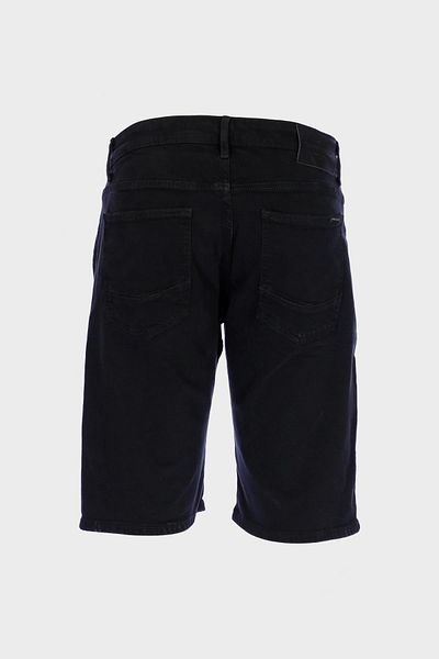CROSS JEANS Leon Black Regular Fit Jean Shorts - a 565-160
