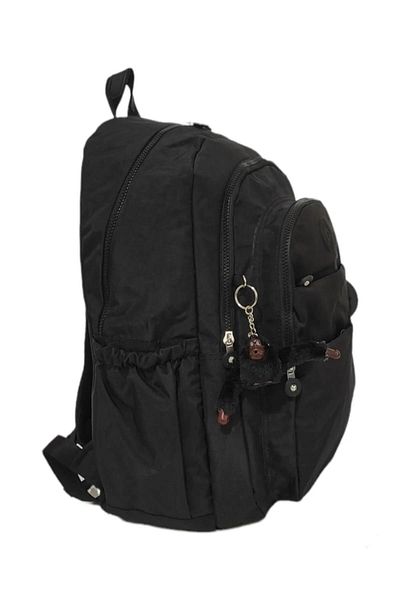 SYG Rucsac de școală Breakwater Repelent la apă cu 5 compartimente Accesorii SYG1625-Negru