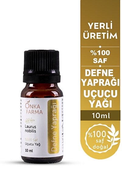 OnkaFarma Onka Farma Defne Yağı - %100 Saf Defne Uçucu Yağı - 10 ml