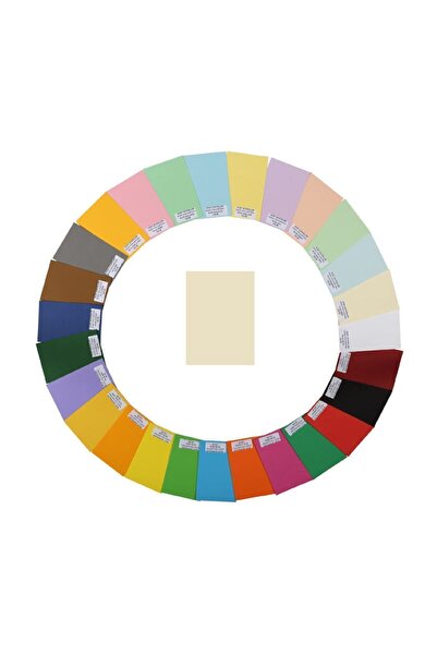 Alex Schoeller Kolej Fon Kartonu 160 gr. 50x70 cm. 100`lü Paket Beyaz