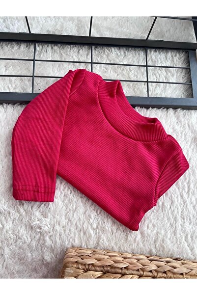 BAHNUR طفل أطفال فوشيا FiTiLLi RiBANA BODY BLUZ