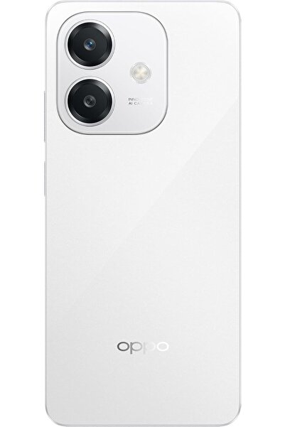 OPPO هاتف A3 ثنائي الشريحة بذاكرة وصول عشوائي 6 جيجابايت وذاكرة داخلية 128 جيجابايت وتقنية الجيل الرابع، لون أبيض ستارلايت