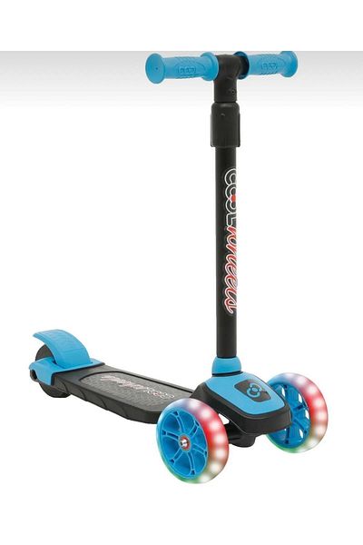 Blueeslife 3 Wheel Scooter with Blue LED Light