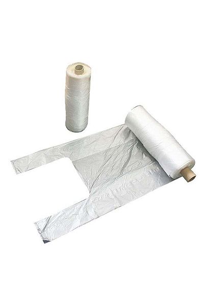 Elmas Large Size Transparent Thin Rolled Grease Bag - 200pcs