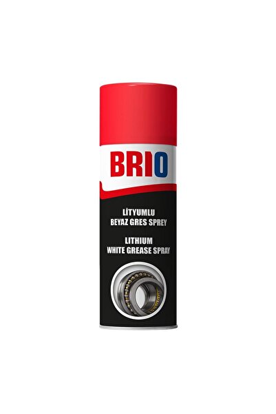BRIO Lityumlu Beyaz Gres Sprey 400 ml