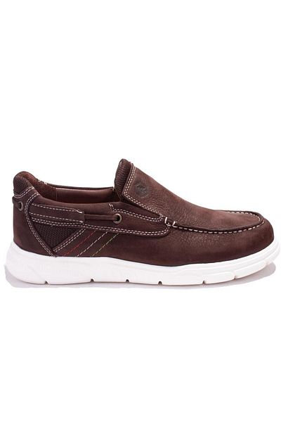 Hammer Jack 10224105 Мъжки ортопедични ежедневни кожени обувки Snap Brown