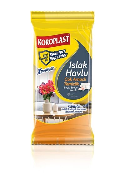 Koroplast Temizlik Mendili Çok Amaçlı