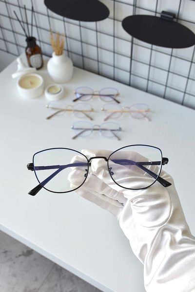 LOOKUP Blue Light Protection Glasses - Screw Glasses, Changeable Optical, Anti Blue Light Screen