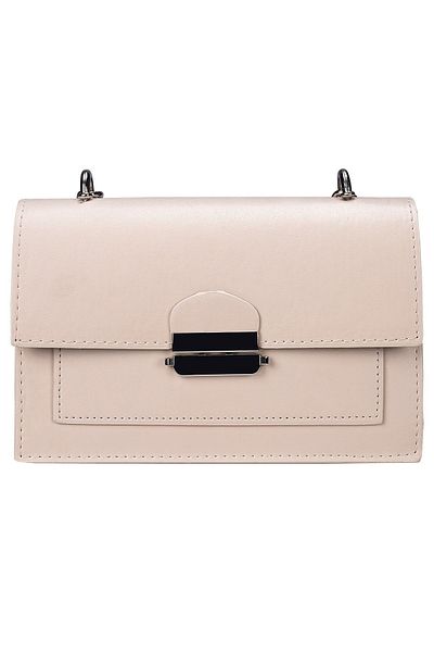 Bagmori Cream Multi-Compartment Women's Bag with Shoulder Strap